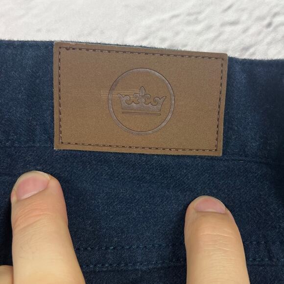 Peter Millar Men 38 Mountainside Flannel Quiet Luxury Outdoors Staple Golf Pants - Picture 6 of 12